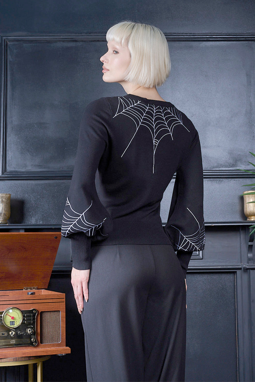 Banned Apparel Carla Spiderweb Jumper
