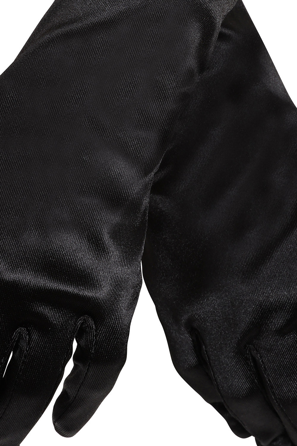 Banned Apparel Moonlight Satin Gloves, view 3