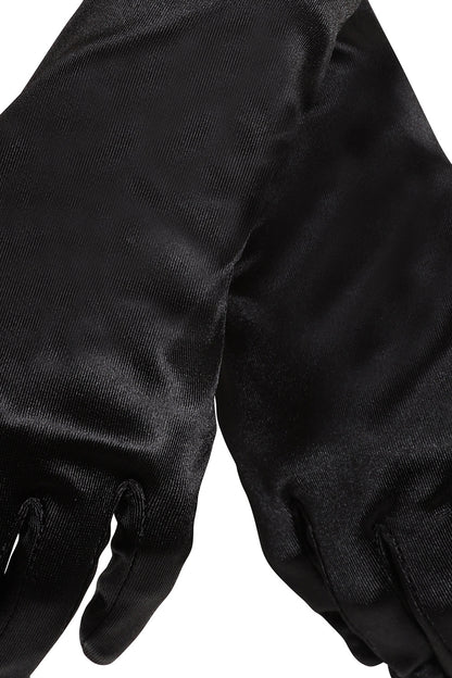 Banned Apparel Moonlight Satin Gloves, view 3