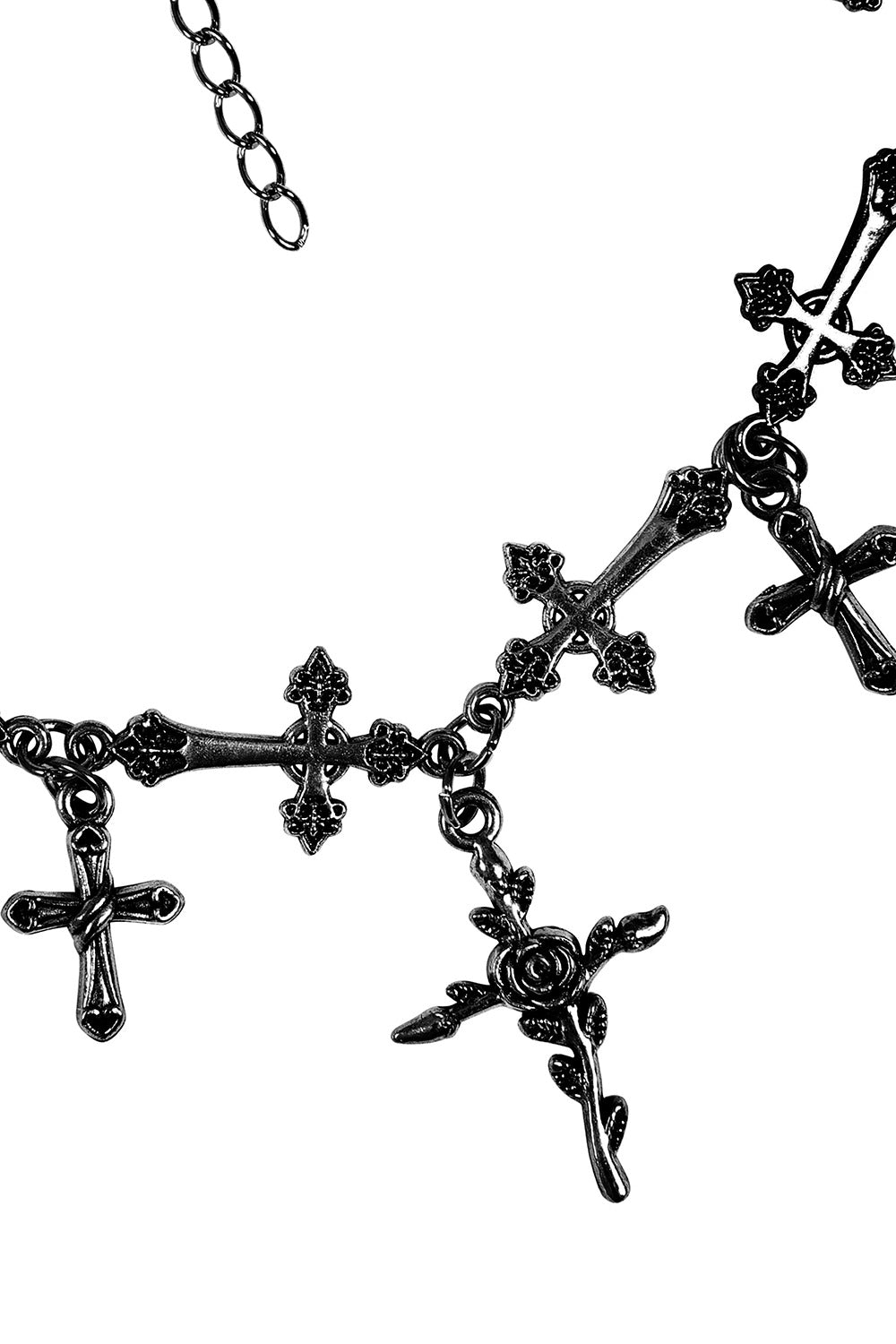Banned Apparel Cathedral Thorns Necklace, view 3