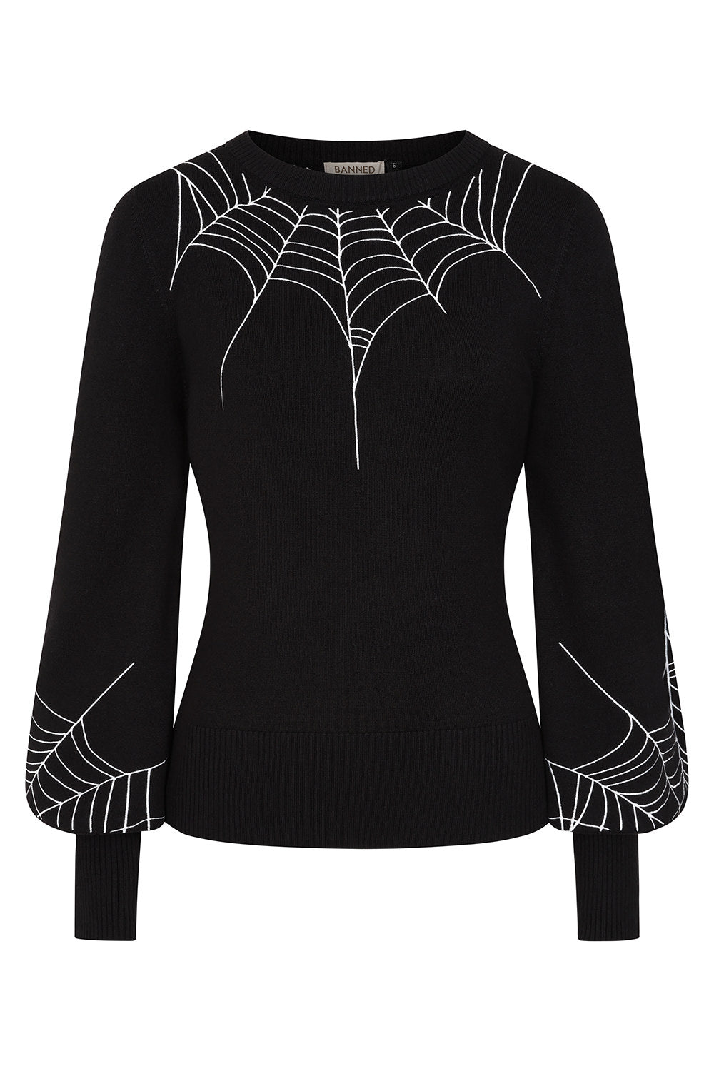 Banned Apparel Carla Spiderweb Jumper