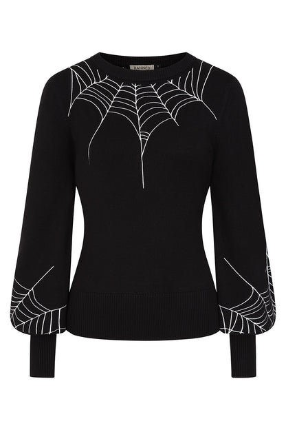 Banned Apparel Carla Spiderweb Jumper