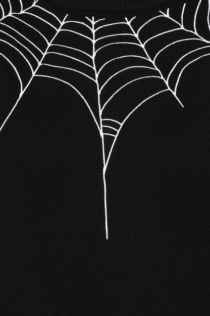 Banned Apparel Carla Spiderweb Jumper