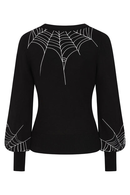 Banned Apparel Carla Spiderweb Jumper