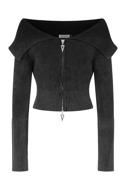 Banned Apparel Nocturne Knit Cardigan