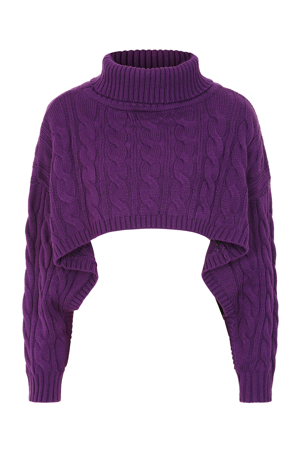 Banned Apparel Purple Knitcore Chaos Jumper