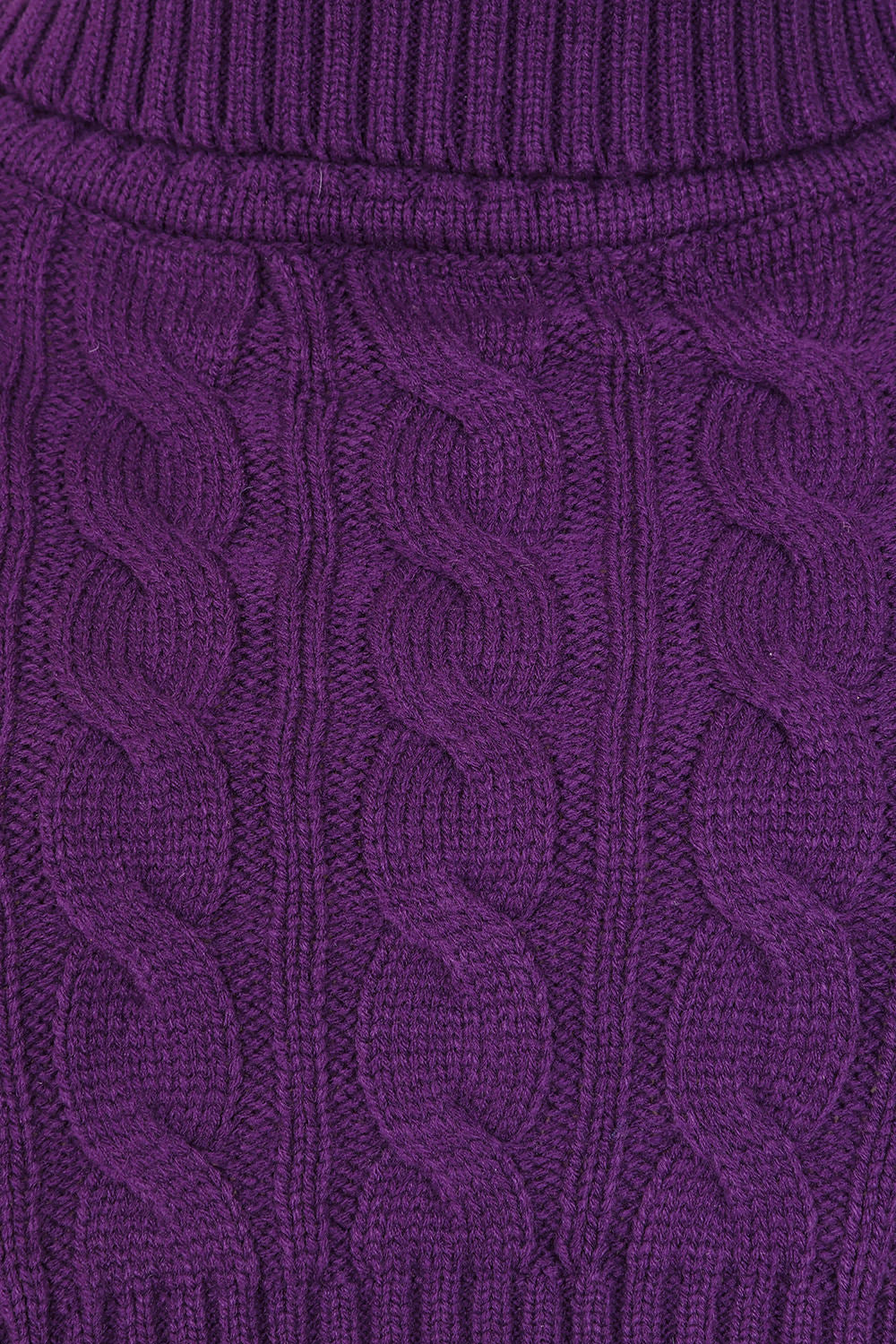 Banned Apparel Purple Knitcore Chaos Jumper