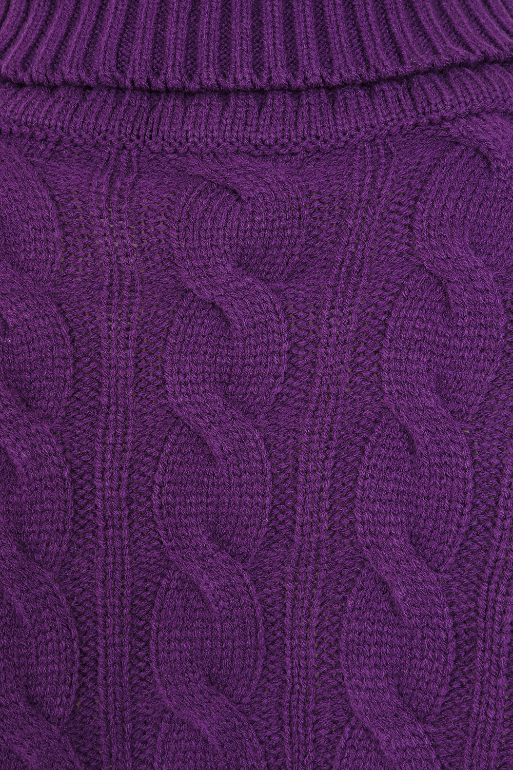 Banned Apparel Purple Knitcore Chaos Jumper