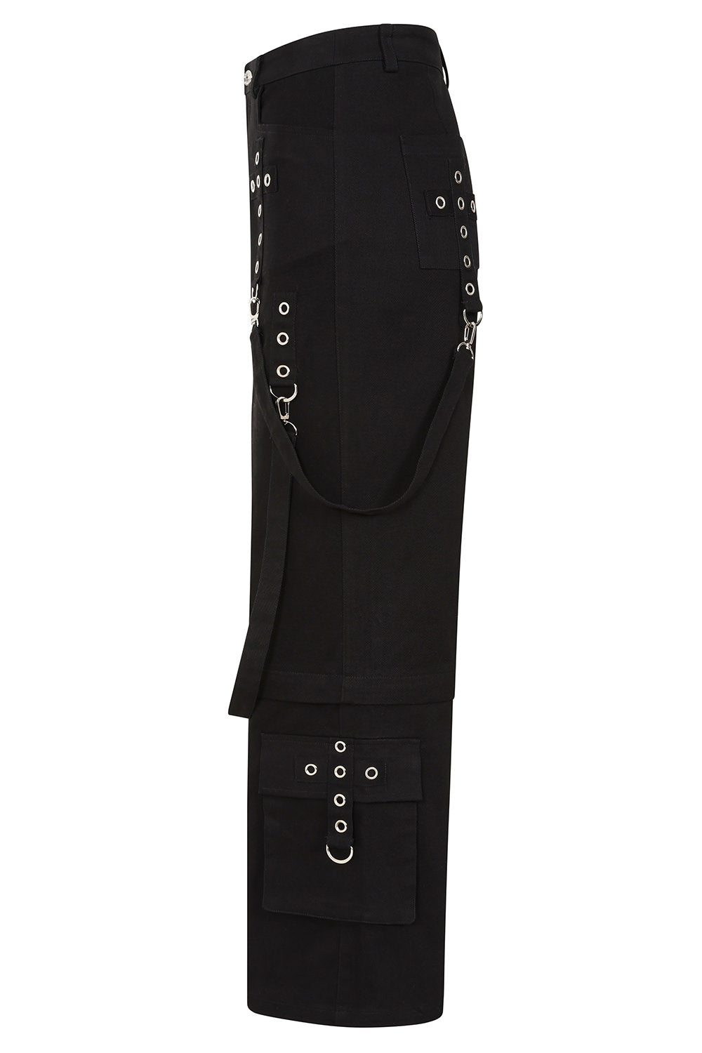 Dropzone Wide Leg Cargo Trousers side view