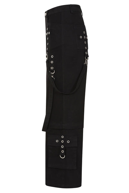Dropzone Wide Leg Cargo Trousers side view