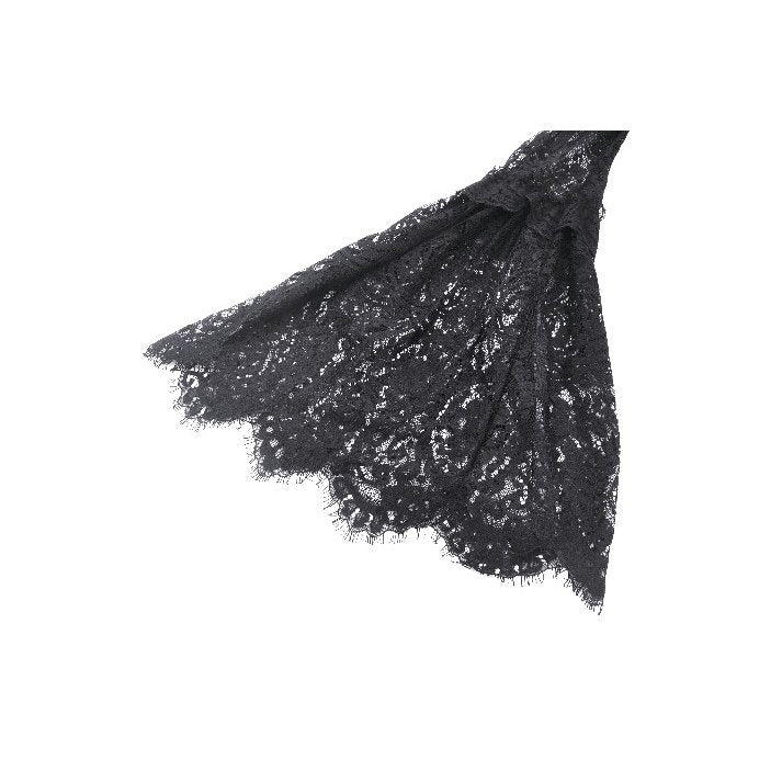 Dark in Love Gem Gothic Vine Lace Tail Dress