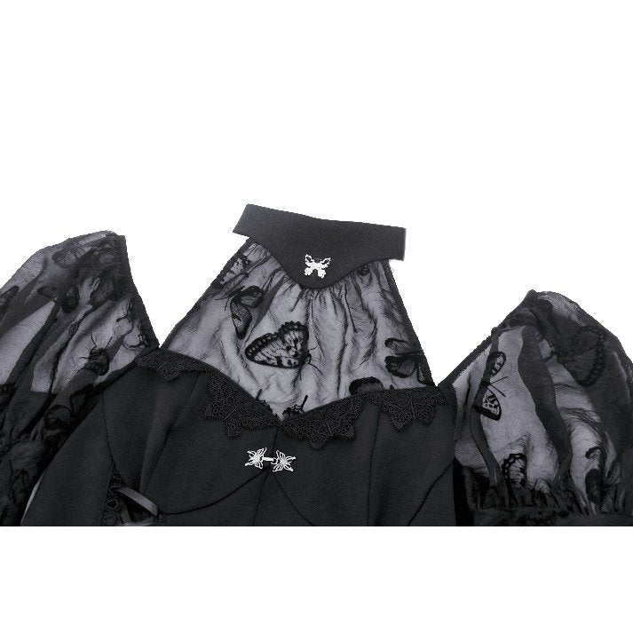 Dark in Love Blanche Butterfly big sleeves Dress