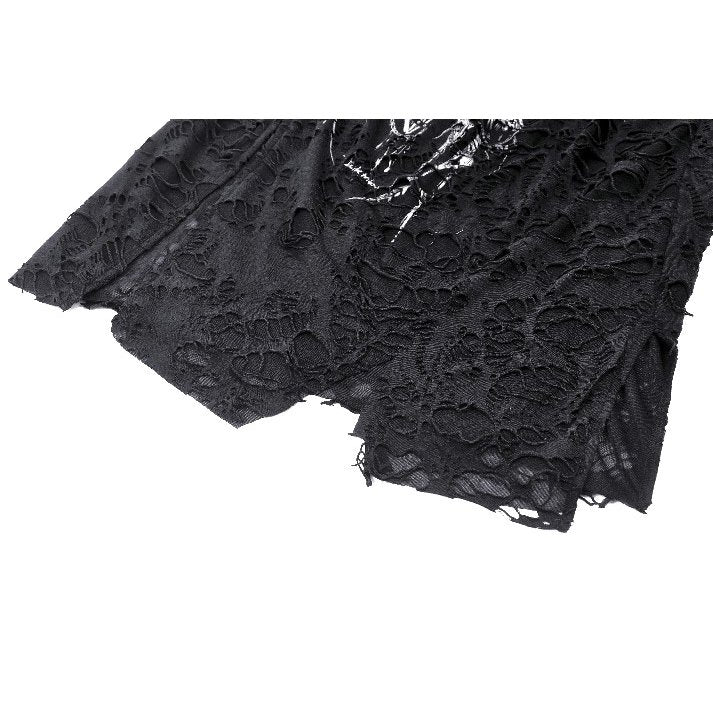 Dark in Love Yvette Black Distressed Graphic Tank Top - Kate's Clothing