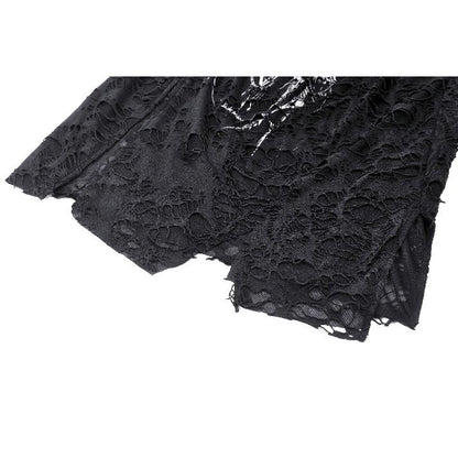 Dark in Love Yvette Black Distressed Graphic Tank Top - Kate's Clothing