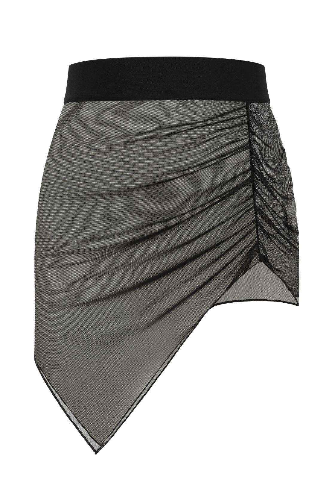 Necessary Evil Minerva Mesh Mini Skirt or Topper for Leggings - Kate's Clothing