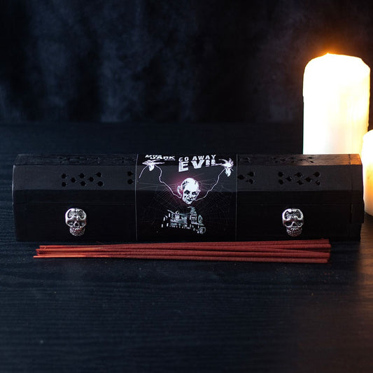 Gothic Gifts Go Away Evil Incense Box Set - Kate's Clothing