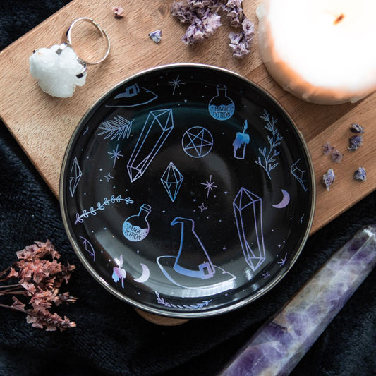 Gothic Gifts Crystal Witch Trinket Dish - Kate's Clothing