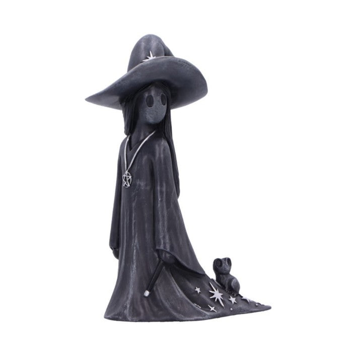 Nemesis Now Little Souls “Sparkle” Witch Figurine with Frog (11.5cm)