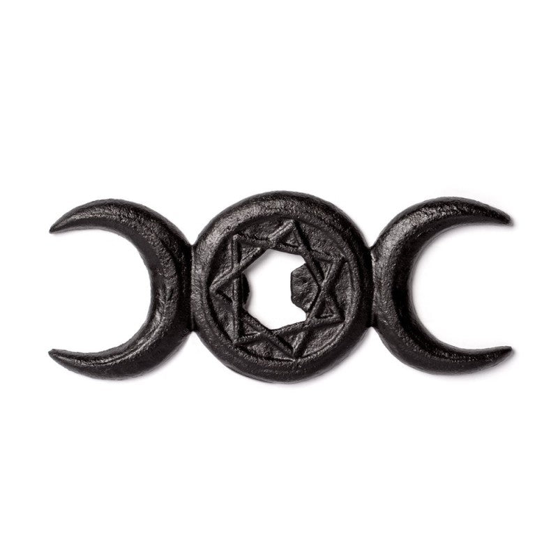Alchemy Gothic Black Triple Moon Bottle Opener