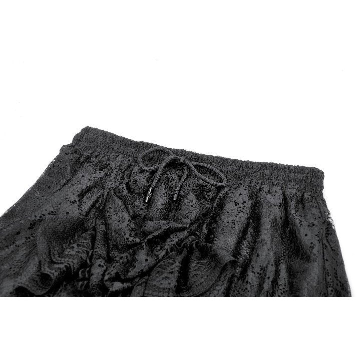 Dark in Love Sabina High-Low Sheer Lace Skirt