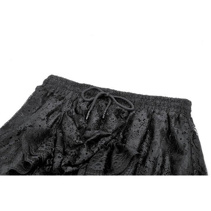 Dark in Love Sabina High-Low Sheer Lace Skirt