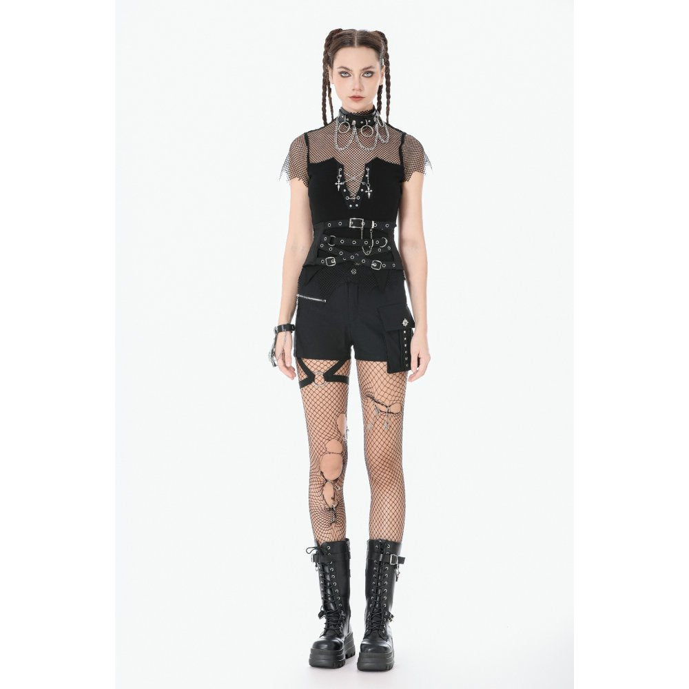 Dark in Love Catriona Gothic Buckled Waist Belt