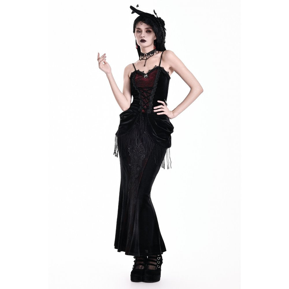 Dark in Love Widow’s Web Corset Cami Top