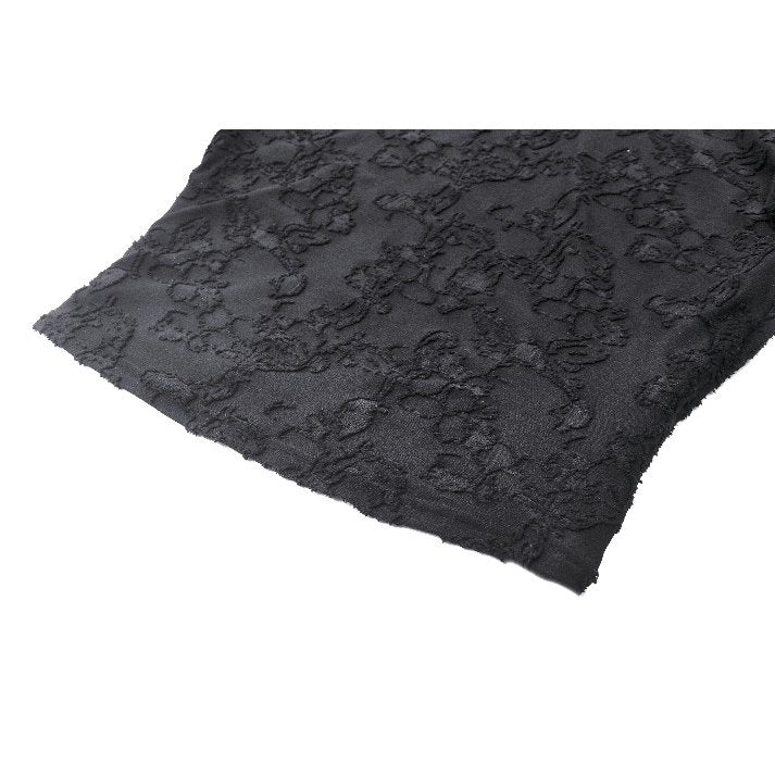 Dark in Love Zuri Gothic Romantic Lace Patchwork Bell-Sleeve Layered Cuff Top - Kate's Clothing