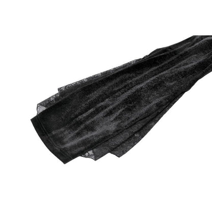 Punk Rave velvet trousers styled in Victorian look