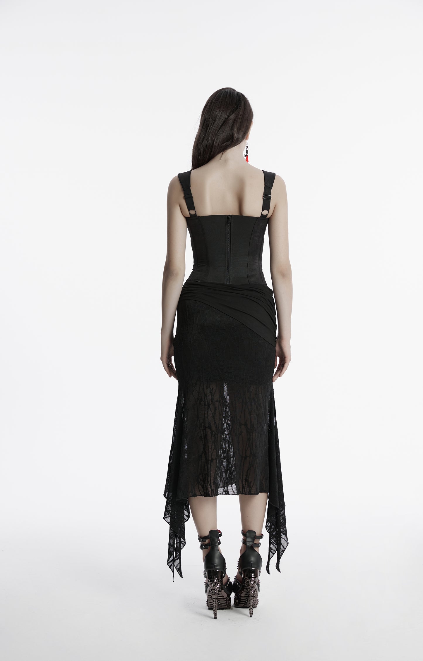 Punk Rave Arti Fishtail Skirt