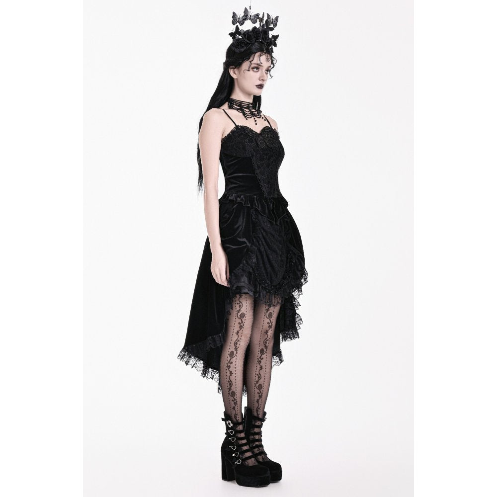 Dark in Love Mourning Wing Corset Cami Top