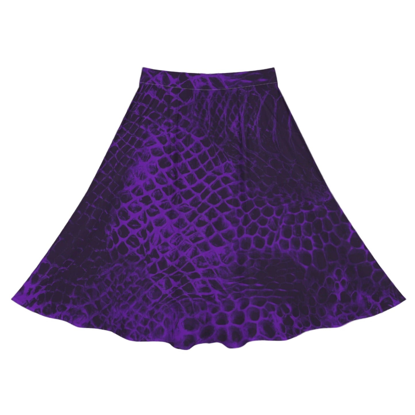 ANTIBrand Shedding Skin Purple Demon Skin Midi Skirt