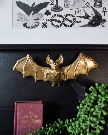 Mayhem Made Front Facing Bat Wall Hanging