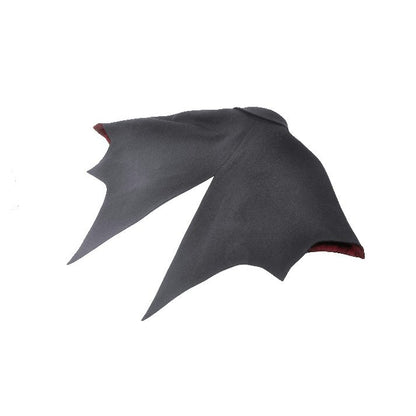 Dark in Love Camazotz Vampire Bat Shaped Capelet in Black and Blood Red - Kate's Clothing