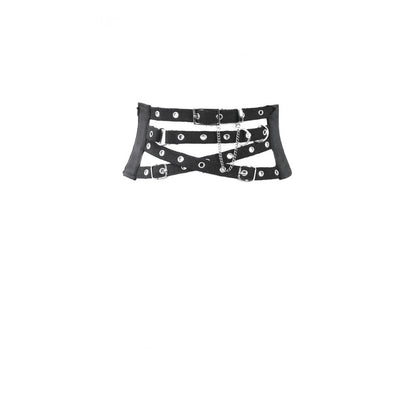 Dark in Love Catriona Gothic Buckled Waist Belt