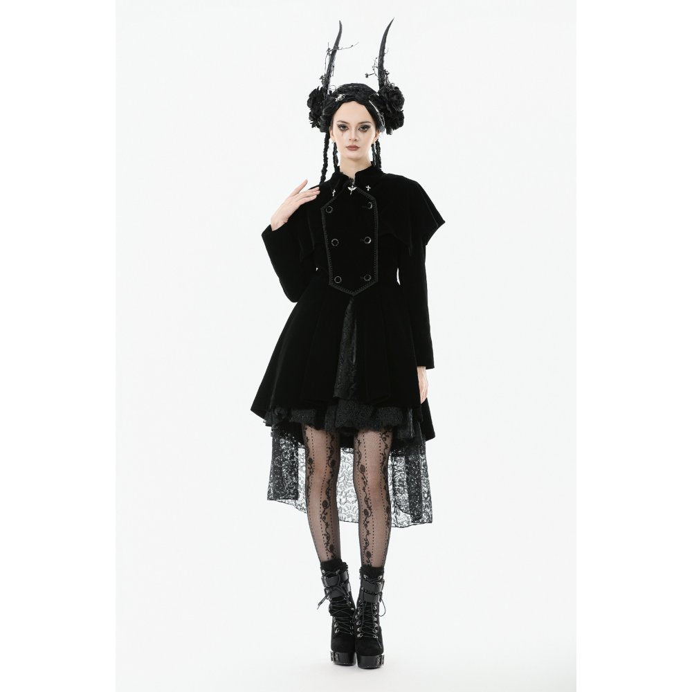 Dark in Love Lilith Officer Velvet Coat