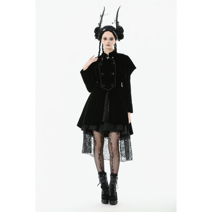 Dark in Love Lilith Officer Velvet Coat