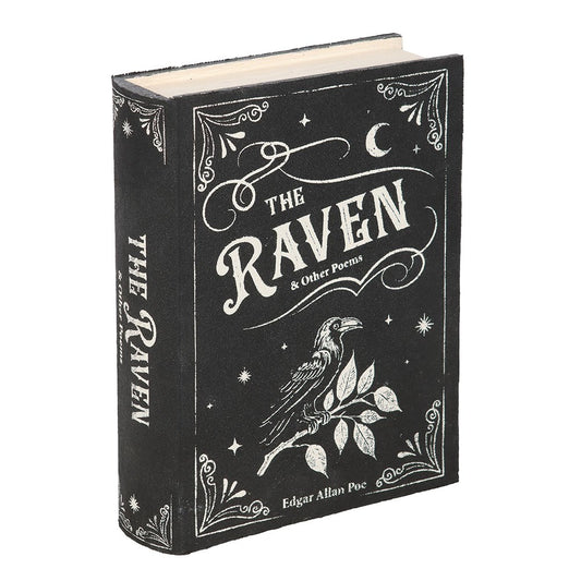 Gothic Gifts The Raven Book Shaped Storage Box - Kate's Clothing