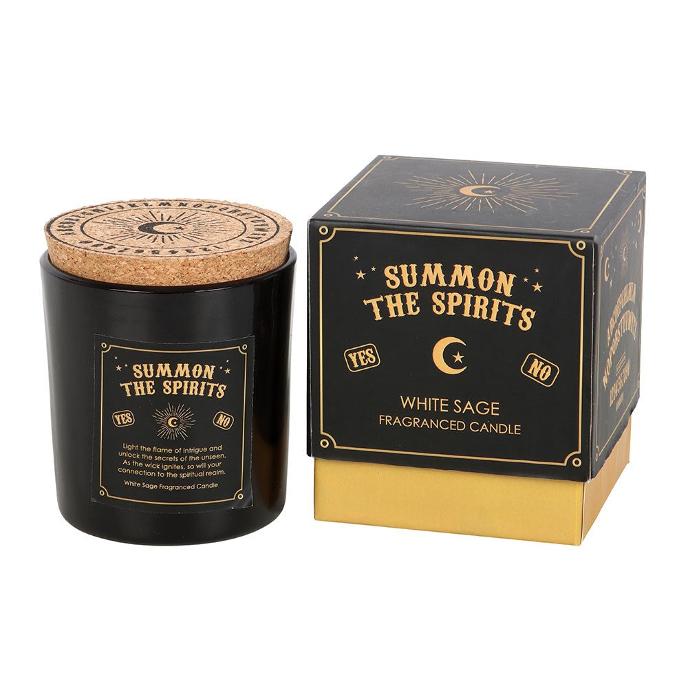 Gothic Gifts Summon the Spirits Talking Board White Sage Candle