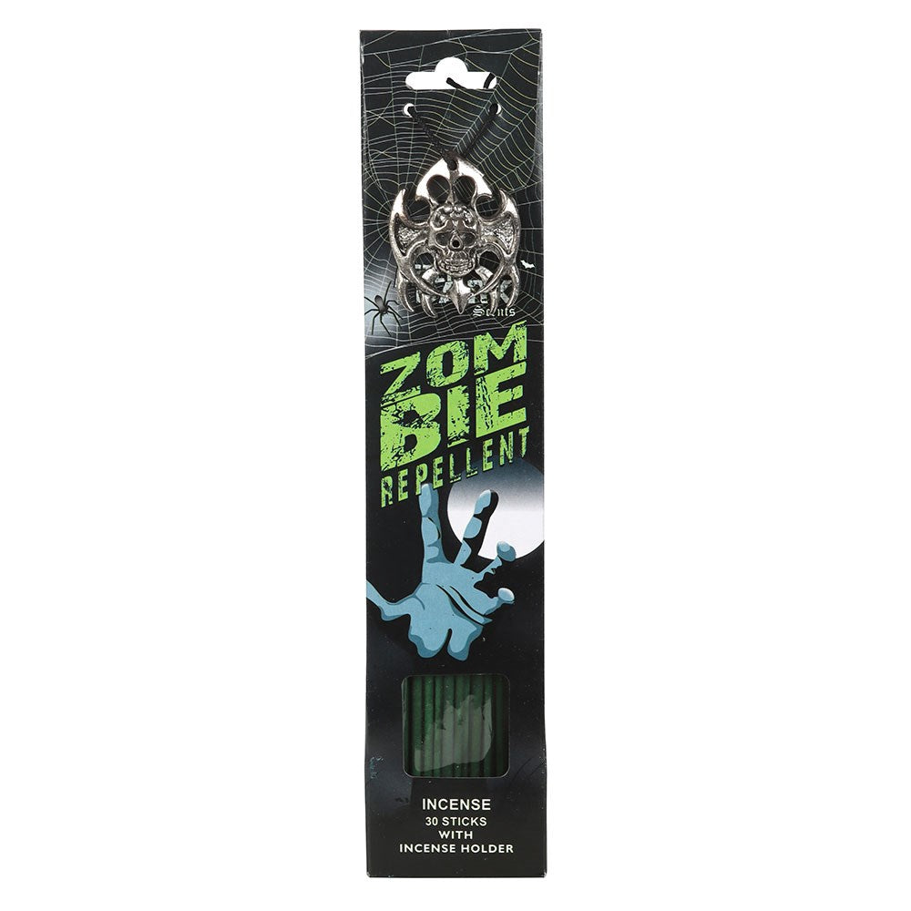 Gothic Gifts Zombie Repellent Incense Sticks with Holder - Kate's Clothing