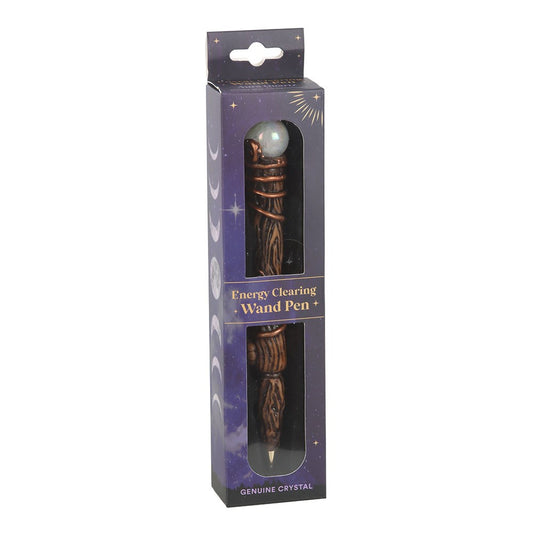 Gothic Gifts Energy Clearing Aura Quartz Crystal Wand Pen - Kate's Clothing