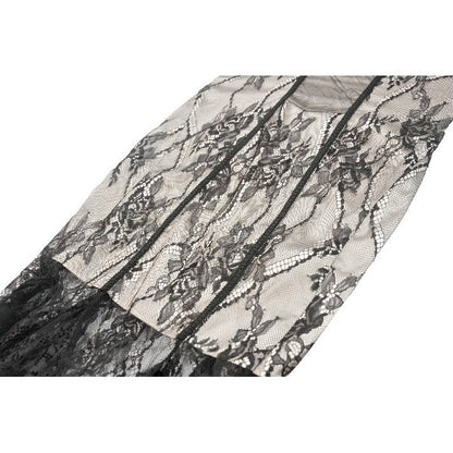 Dark in Love Shredded Harness Asymmetric Dress