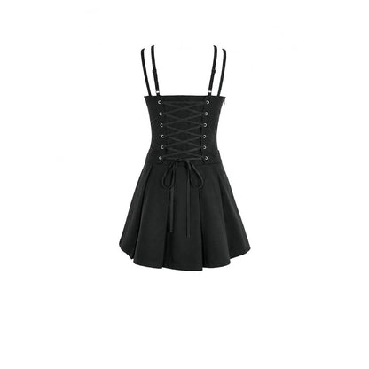 Dark in Love Crypt Rebel Pleated Dress