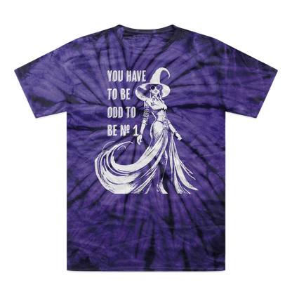 You Have to be Odd to be No. 1 Tonal Spider Tie-Dye T-Shirt - Kate's Clothing