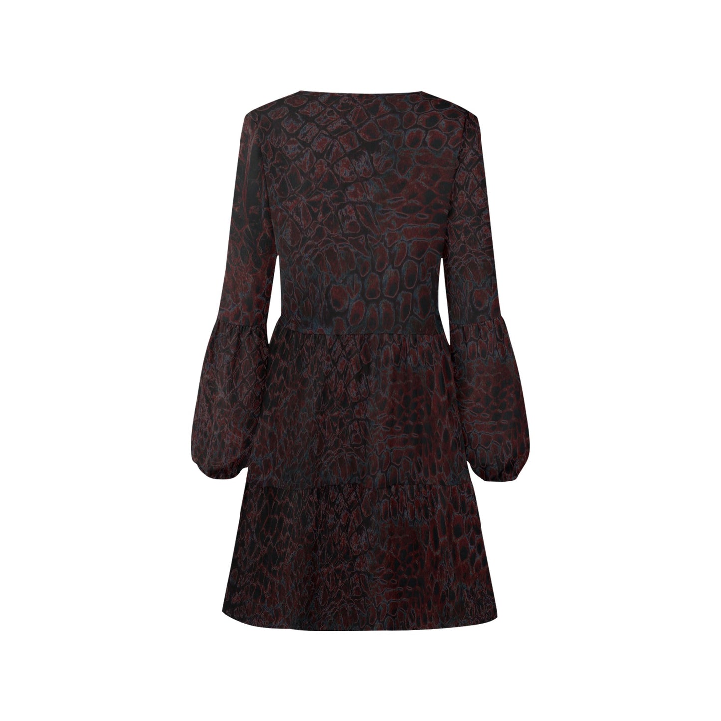 ANTIBrand Shedding Skin Wyvern Skin Tiered Dress