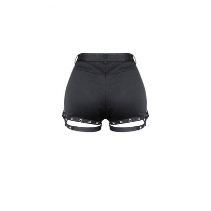 Dark in Love Side-Laced Eyelet Hotpants Shorts