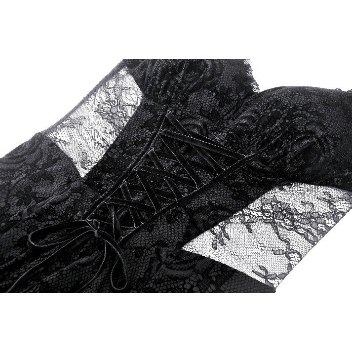 Dark in Love Verena Gothic Fishtail Dress - Kate's Clothing