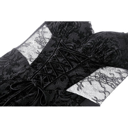 Dark in Love Verena Gothic Fishtail Dress - Kate's Clothing