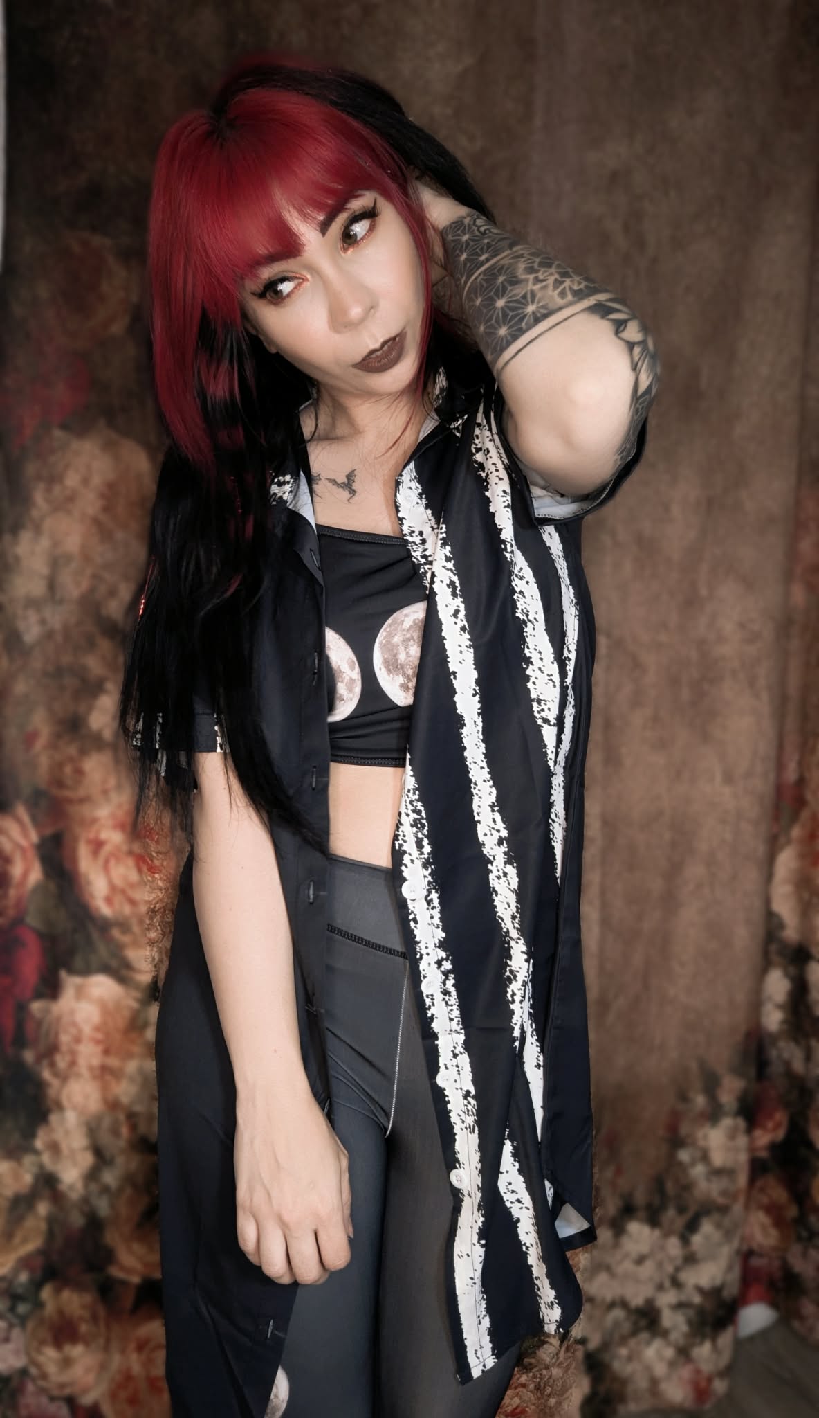 ANTIBrand Misfits Rack – White Stripes Done Right Shirt Dress - S (Fits UK 10-14)