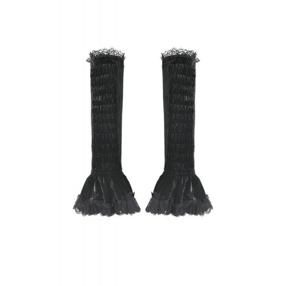 Dark in Love Lillian Victorian Lace Arm Warmers